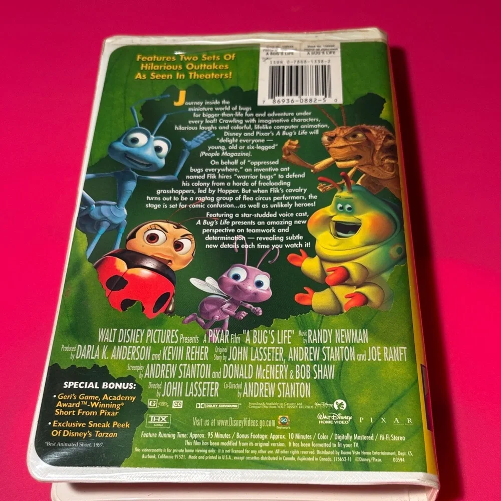 A Bug's Life VHS